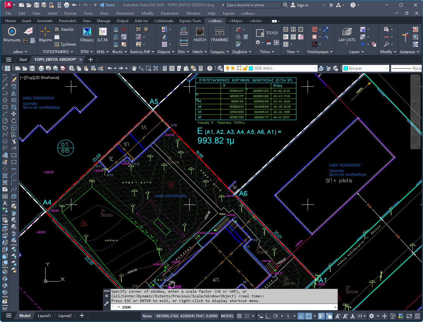 From survey data to final drawing